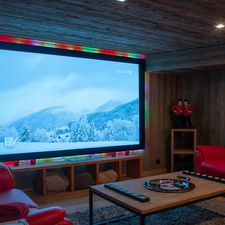 Le Des Ours I Luxe I Jacuzzi & Sauna I Salle Cinema Villa Megeve